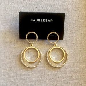Baublebar gold earrings